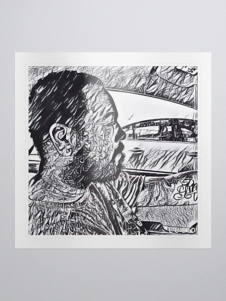 Morris Hayes Jr Portrait 4 Sticker product image (1)