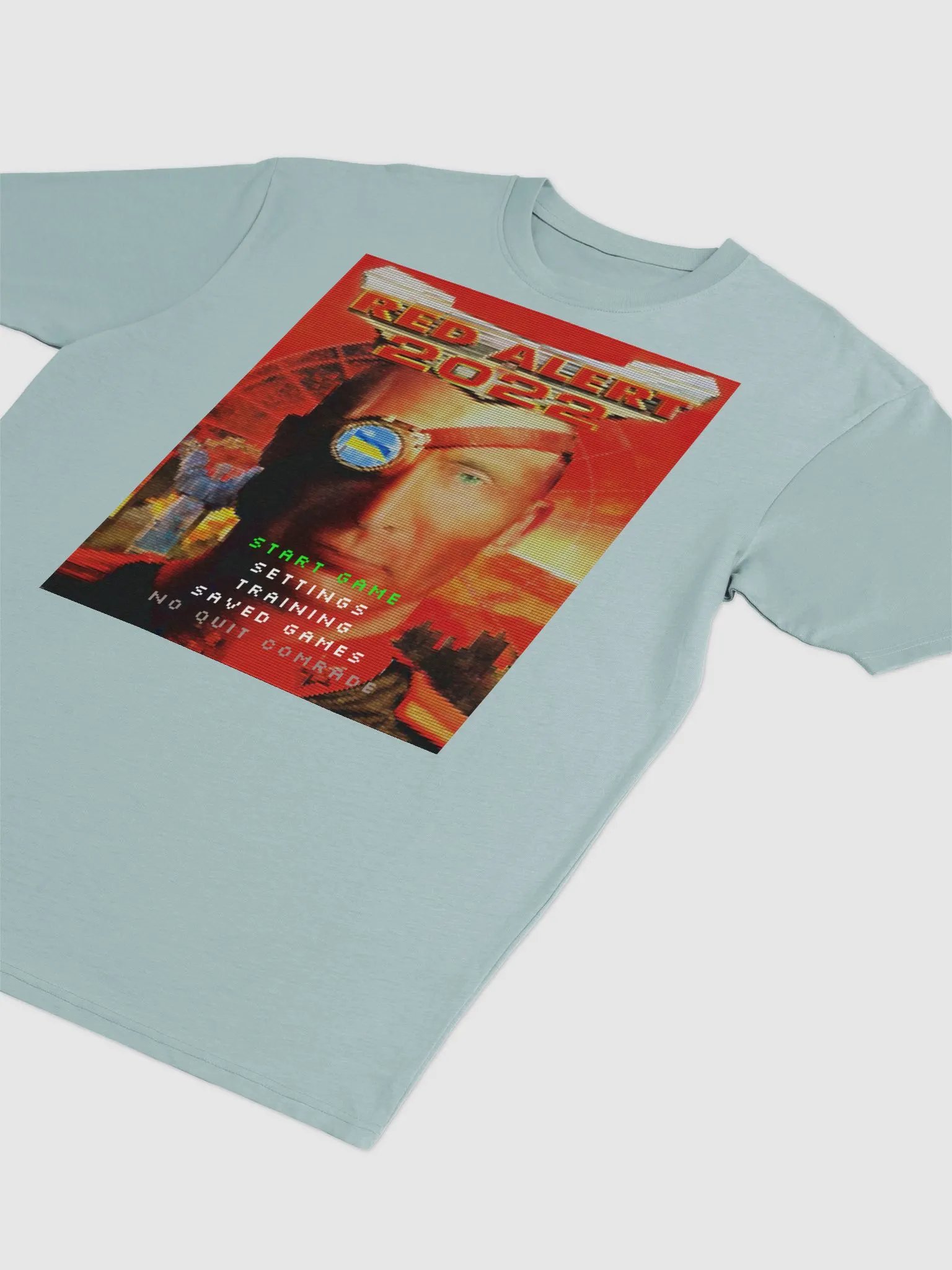 Red Alert 2022 (Putin and Conquer) Cotton Heritage Men's Premium Heavyweight Tee product image (3)