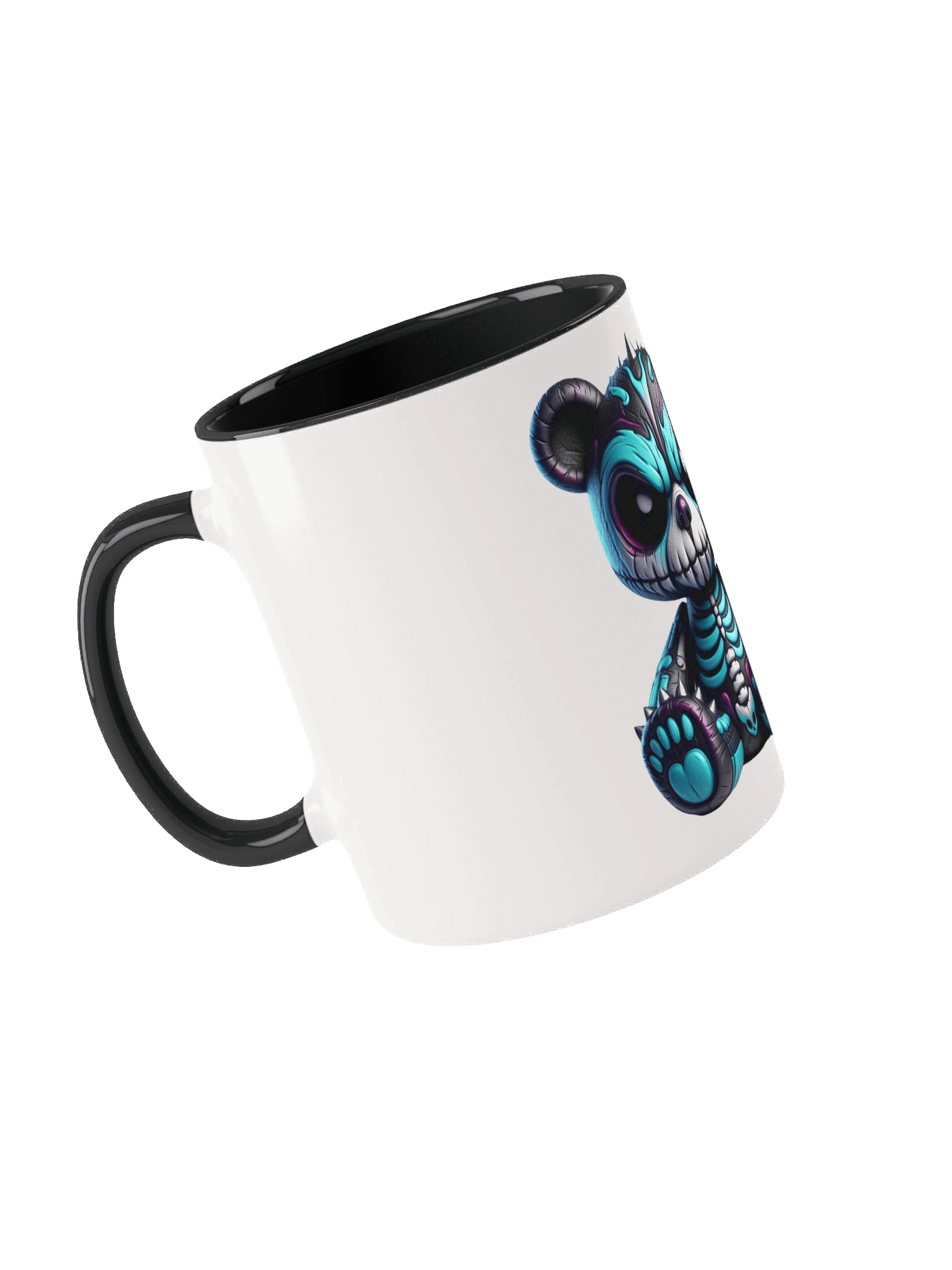 Blue Skeletal Bear Ceramic Mug product image (3)