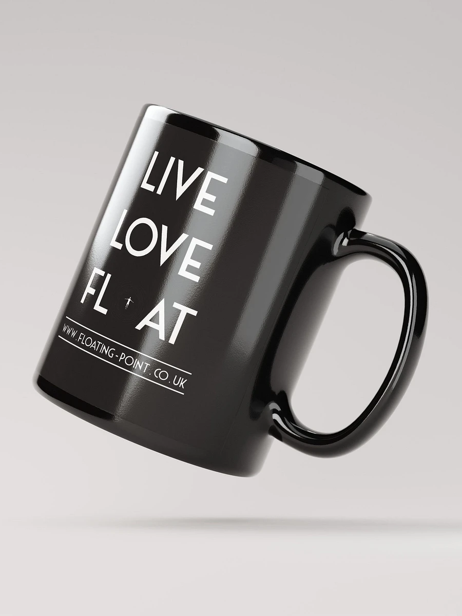Live Love Float Mug (Black) product image (2)
