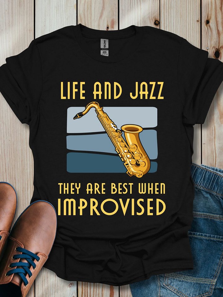 Improvised Jazz T-Shirt product image (1)