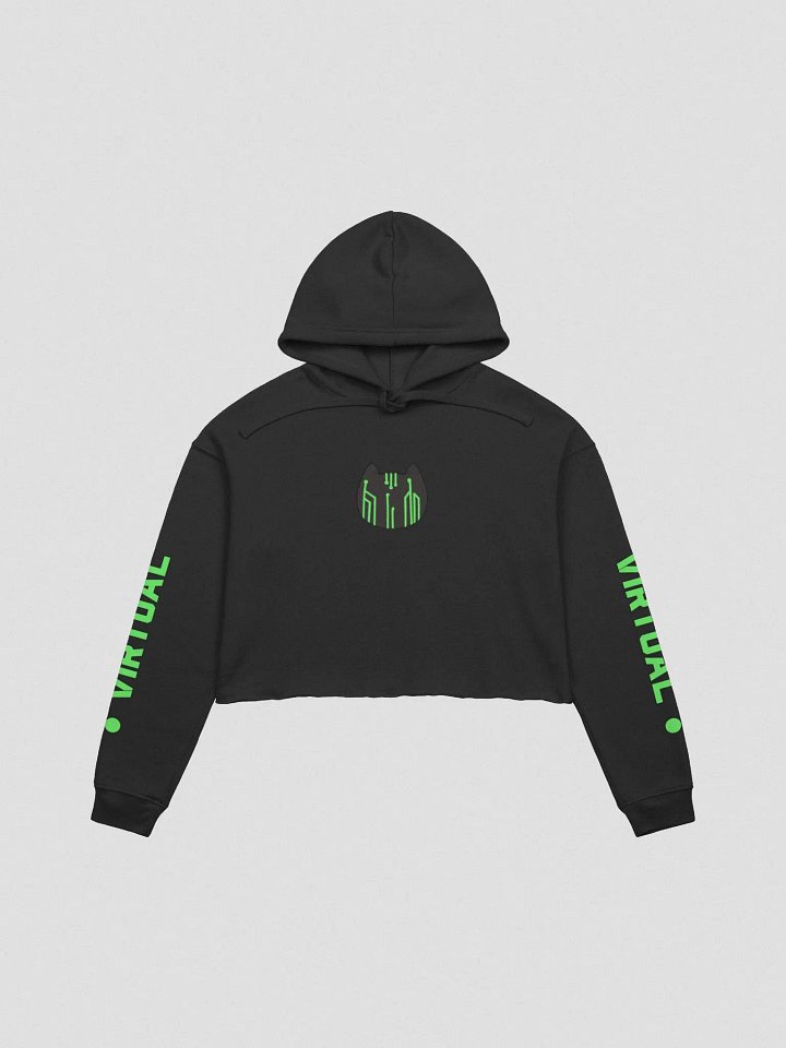 Virtual Hoodie, Black (Cropped) product image (1)