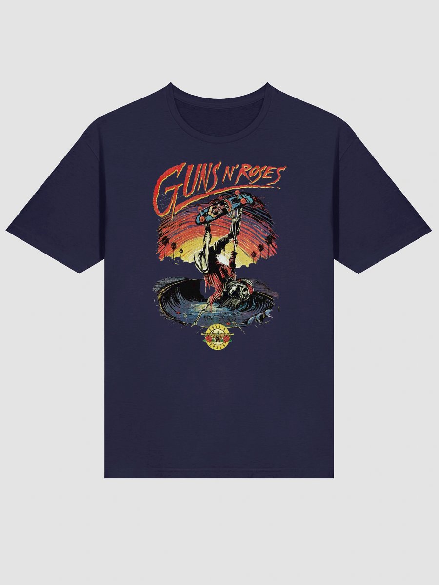 Guns N' Roses T-Shirt - Paradise City Skater Skeleton product image (1)