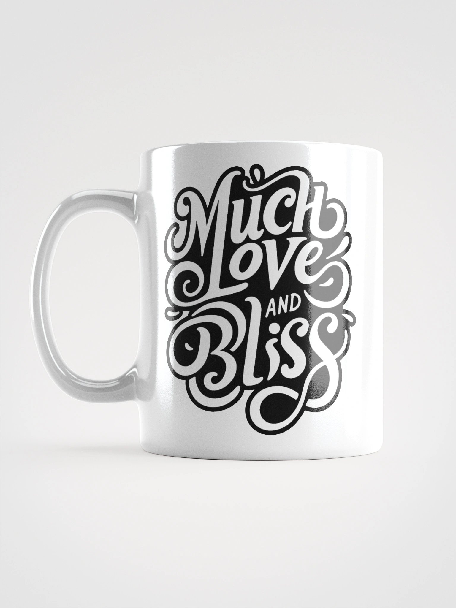 Mug (White) - Much Love And Bliss product image (1)