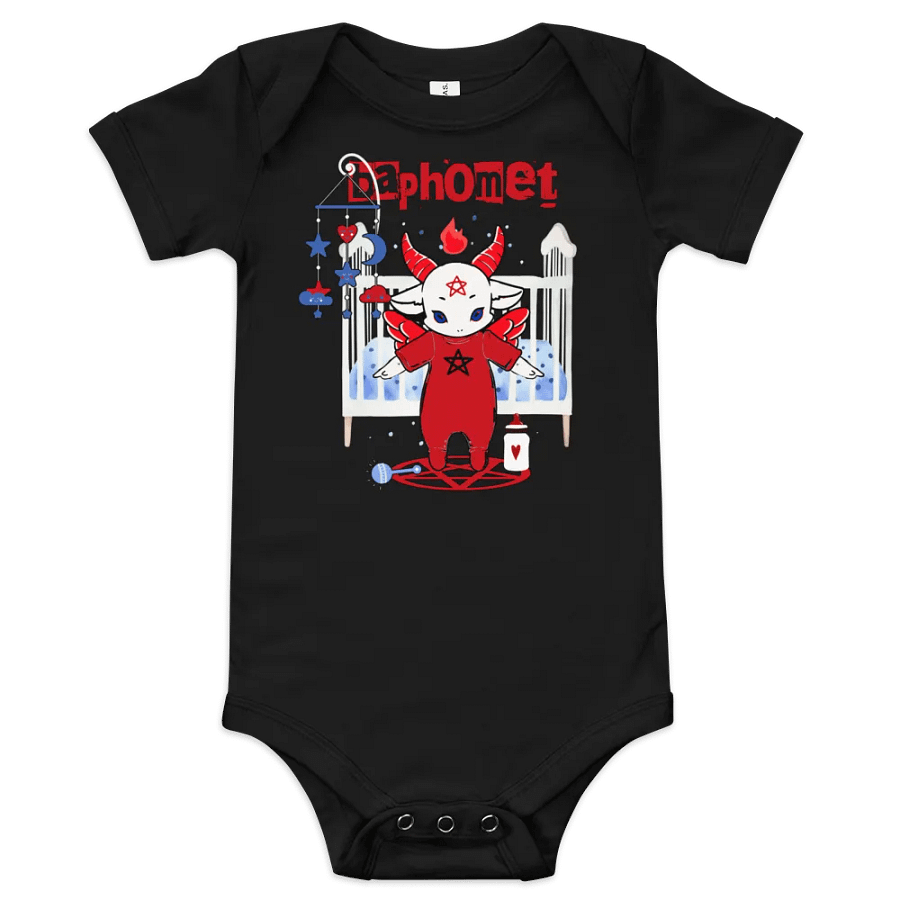 Baby Baphomet - Infernal Nursery - Onesie product image (1)