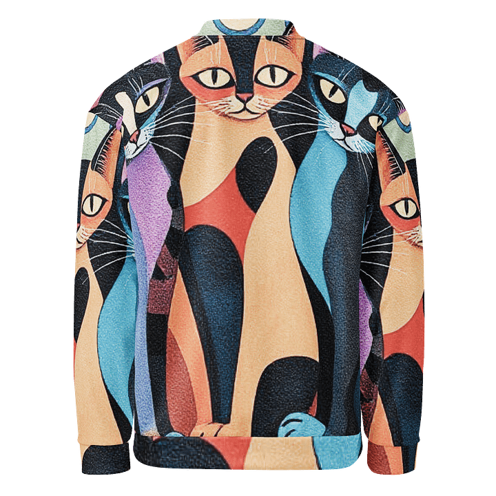 I Love Cats Bomber Jacket product image (2)