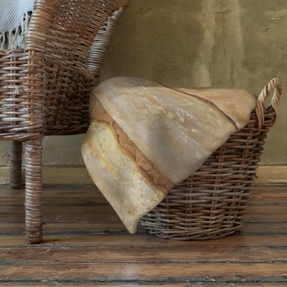 "Choco" Stone Wall Throw Blanket product image (5)