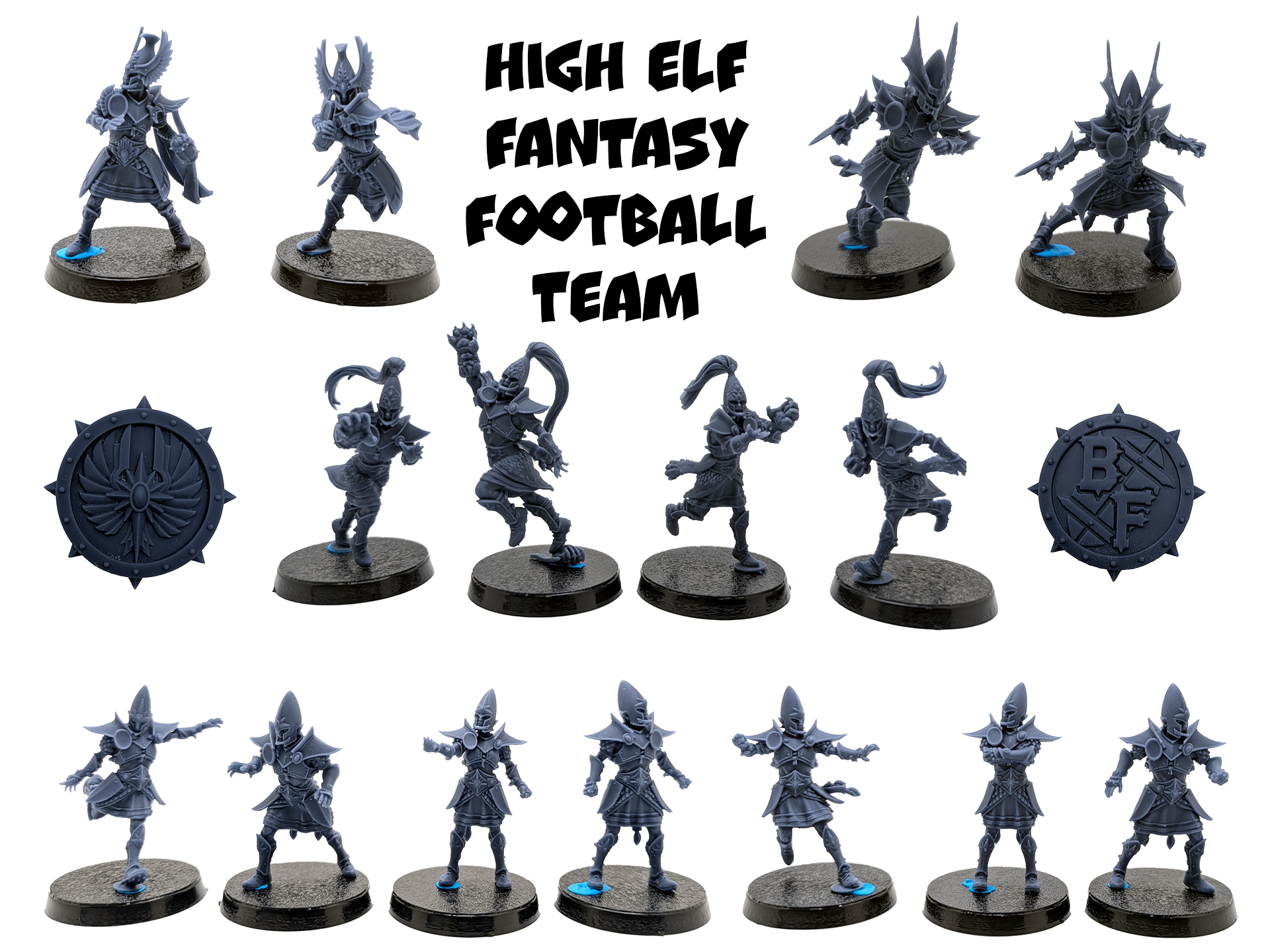 High Elf Fantasy Football Team - Brutefun Miniatures product image (1)