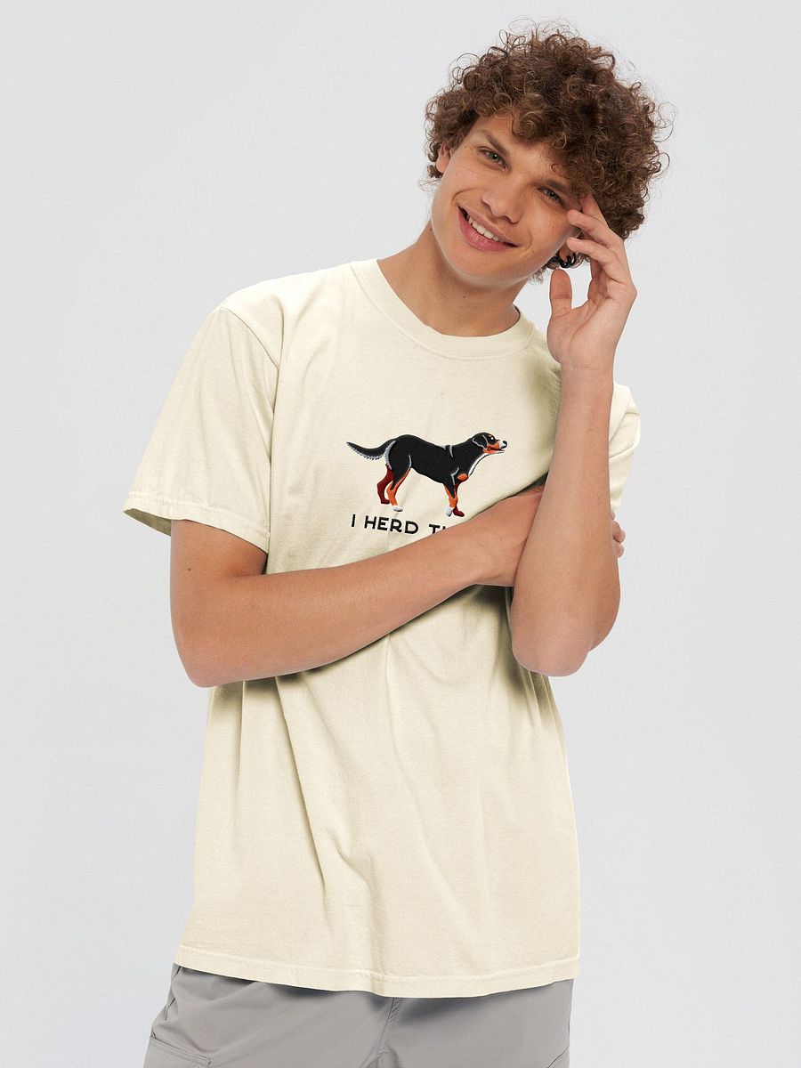 I Herd That T-Shirt(Embroidered) of a Greater Swiss Mountain Dog product image (8)