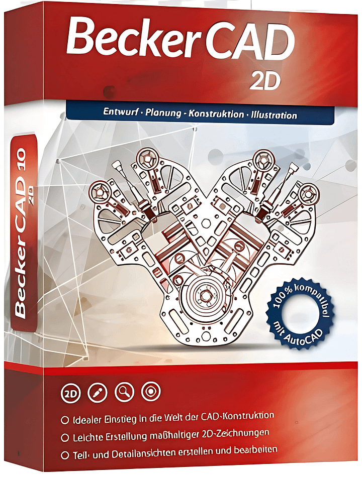 BeckerCAD 11 2D [German language only] product image (1)