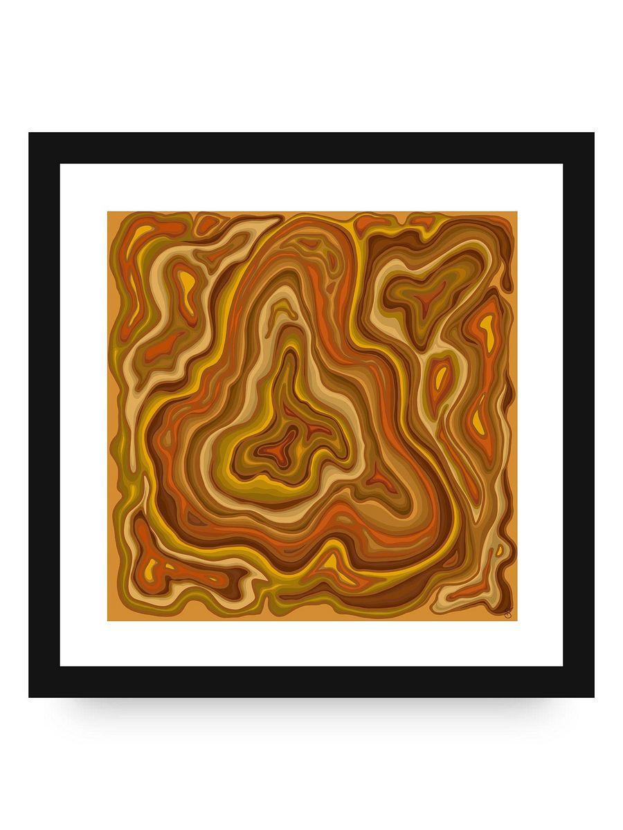 Spiraling Sands Matte Poster - Stone N 10 product image (21)