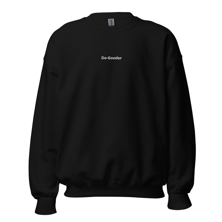 Black Do-Gooder Crewneck product image (1)