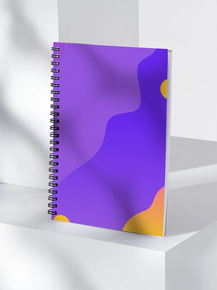 Fluidity Spectrum Spiral Notebook product image (1)