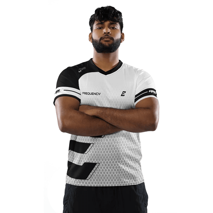White "FrequencY" Elite Pro Jersey - EpiQ Black product image (2)