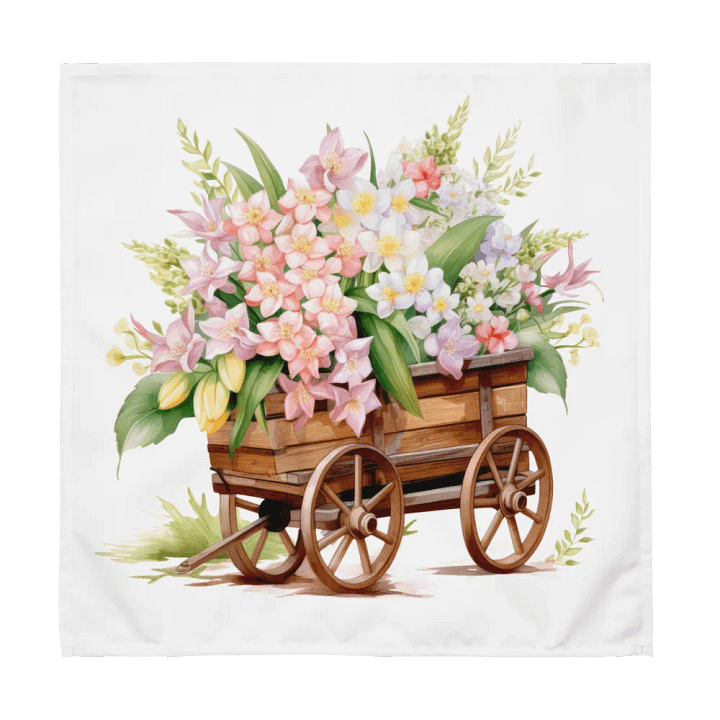 Blossom Cart Cloth Napkin Set (4) product image (1)