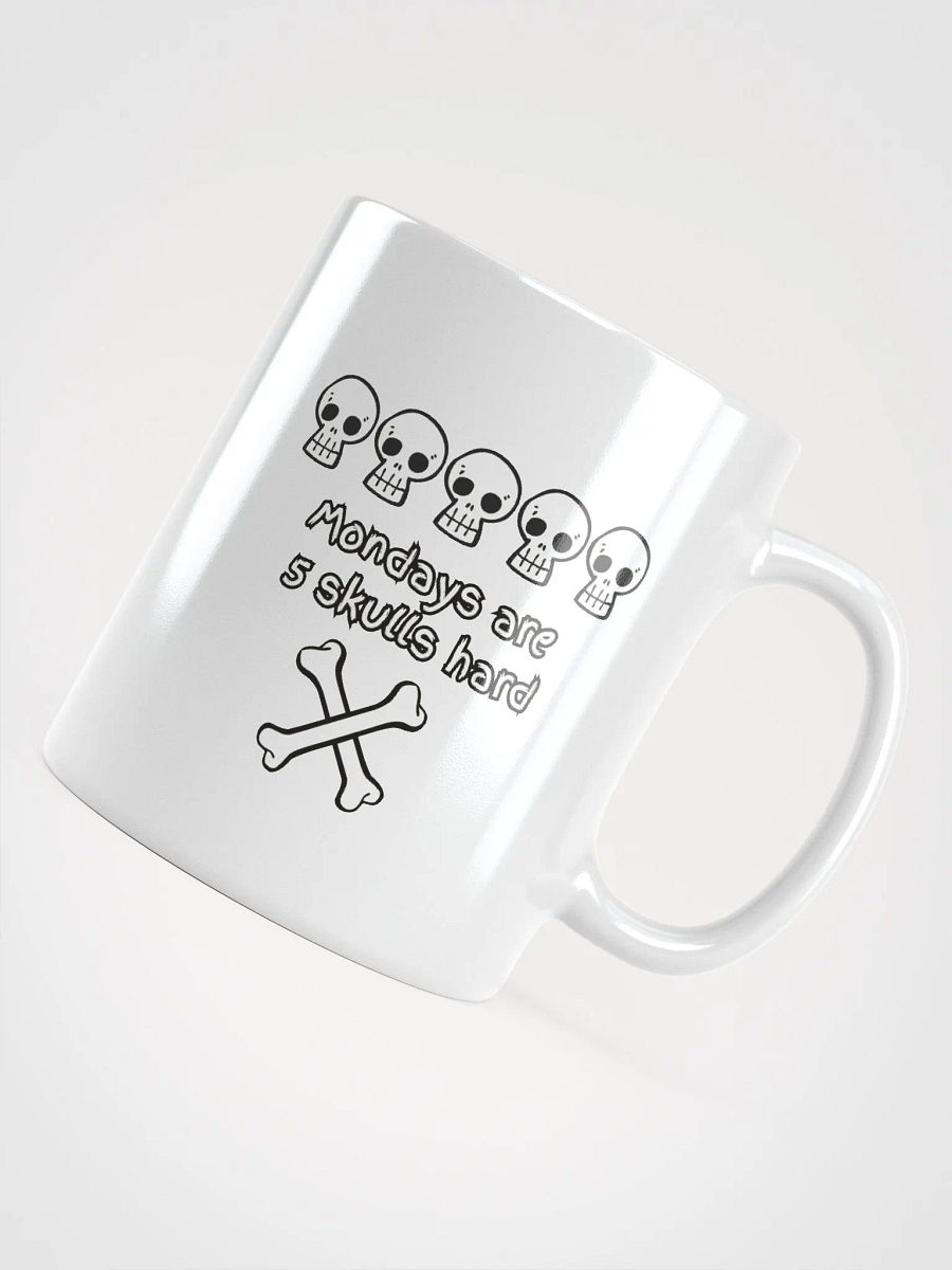 Mondays Are 5 Skulls Hard Mug product image (10)