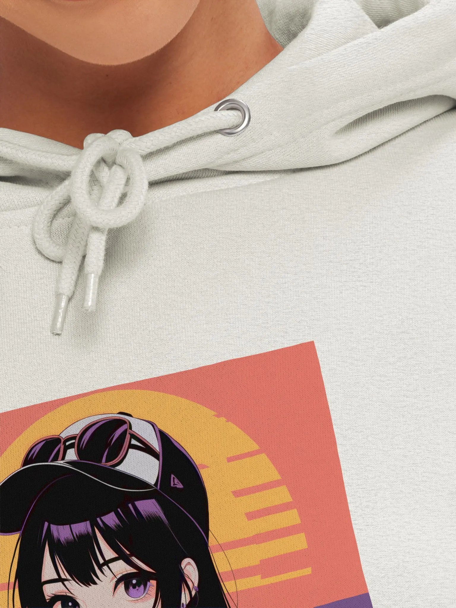 Anime Girl Black hair Hoodie product image (7)