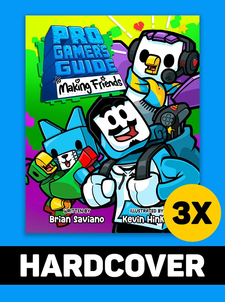 3x Pro Gamer's Guide to Making Friends HARDCOVER product image (1)