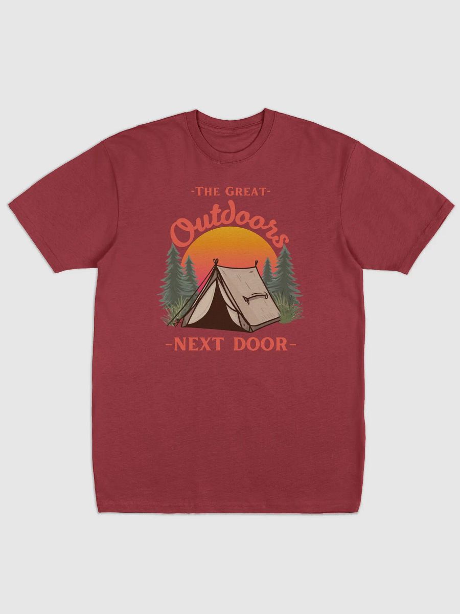 The Great Outdoors Next Door Backyard Camping T-shirt product image (4)
