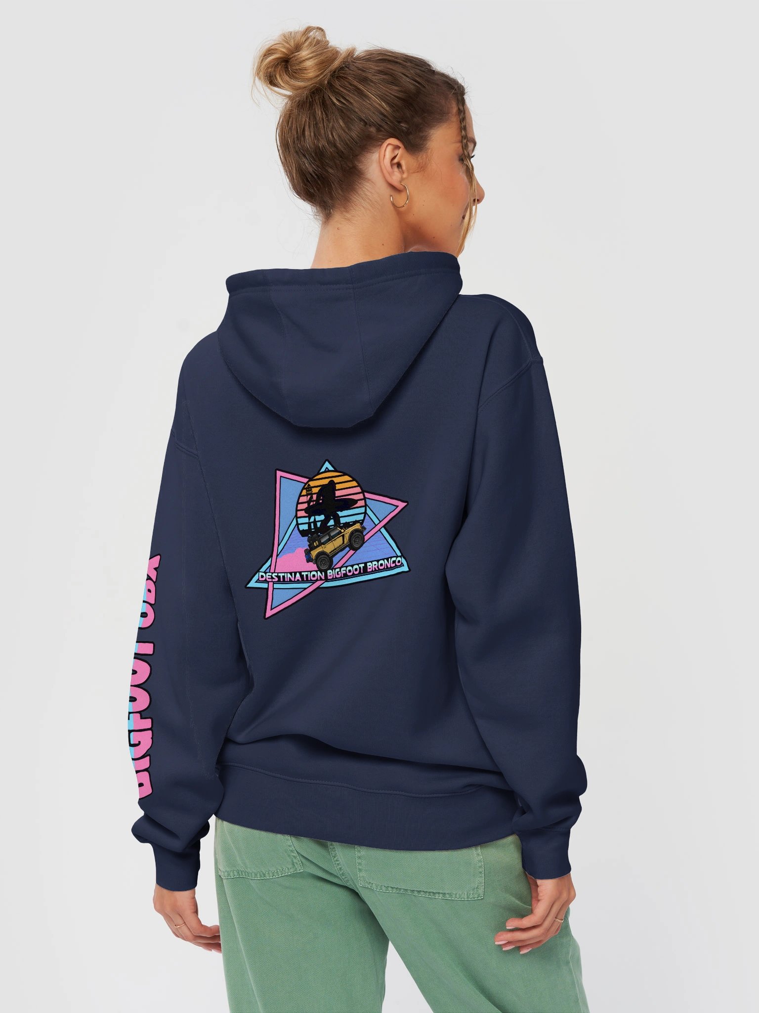 Destination Bigfoot Bronco JC Edition Retro-Inspired Hoodie (Multiple Colors Available) product image (30)