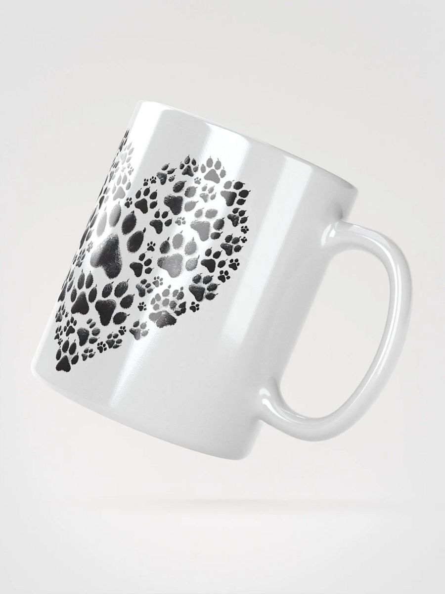 Paws of Love White Glossy Mug product image (3)