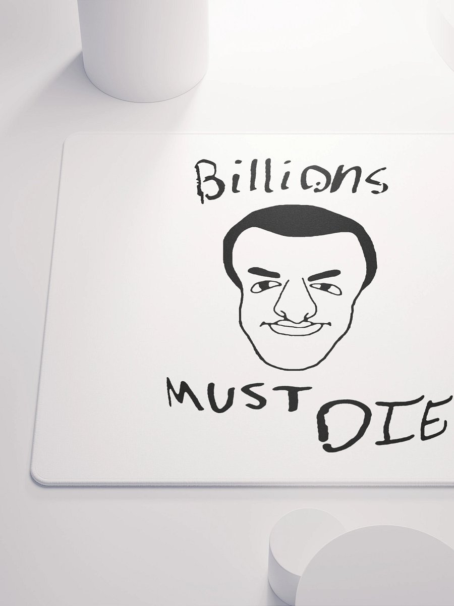 Billions Must Die Gaming Mouse Pad product image (6)