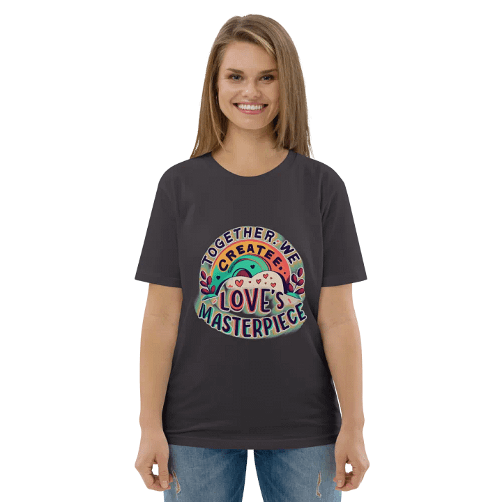 Together we create love's masterpiece T-shirt product image (1)