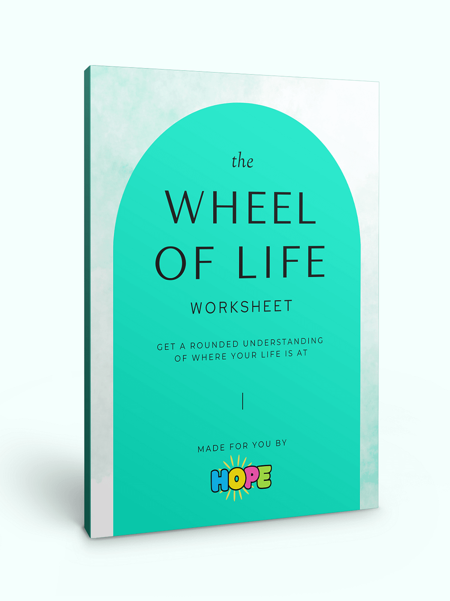 Wheel of Life: A Guided Worksheet for Balance and Clarity product image (1)