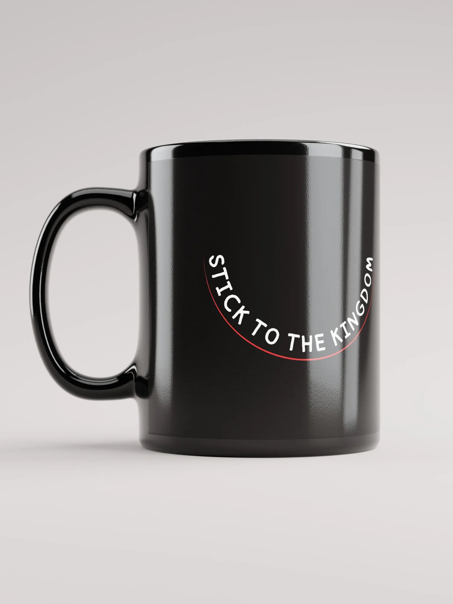 Black “Stick to the Kingdom” Mug product image (12)
