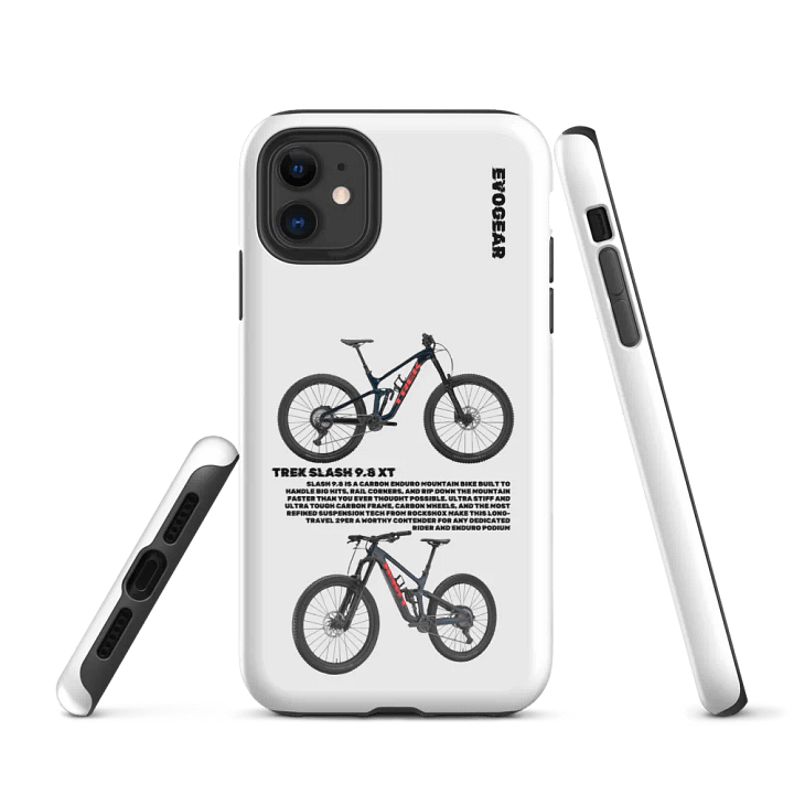 White Slash 9.8 XT iPhone Case product image (1)