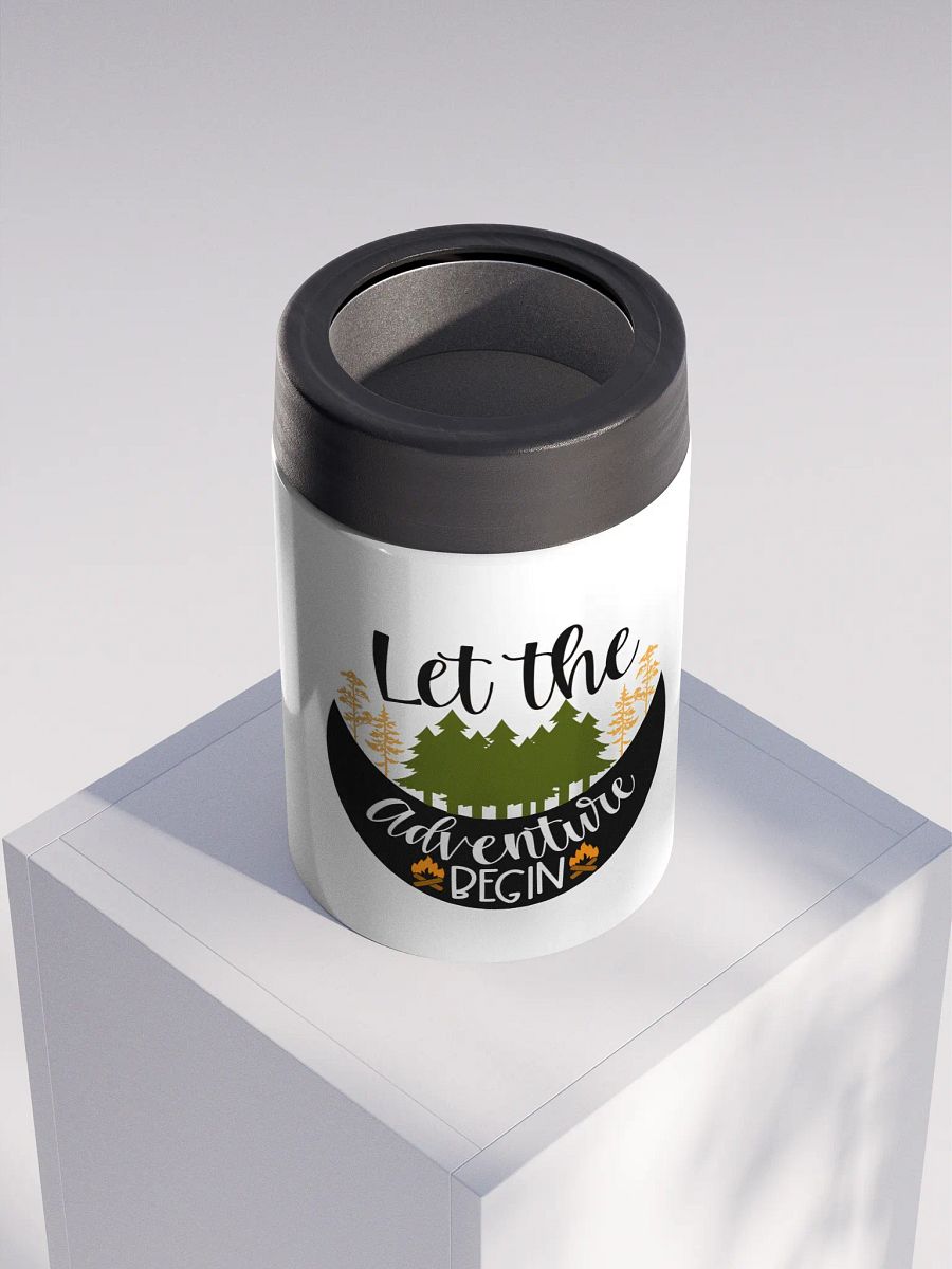 Adventure Awaits Stainless Steel Koozie product image (4)