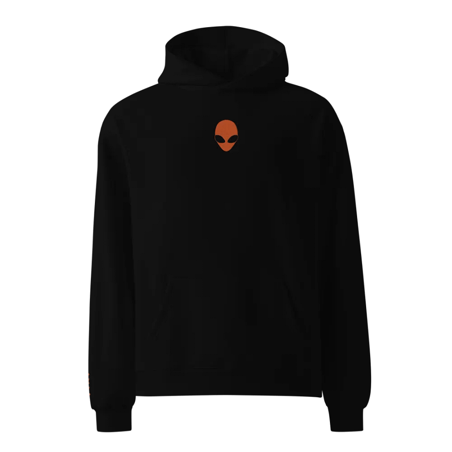 TYKY Extraterrestrial Encounter Hoodie Orange Logo product image (1)