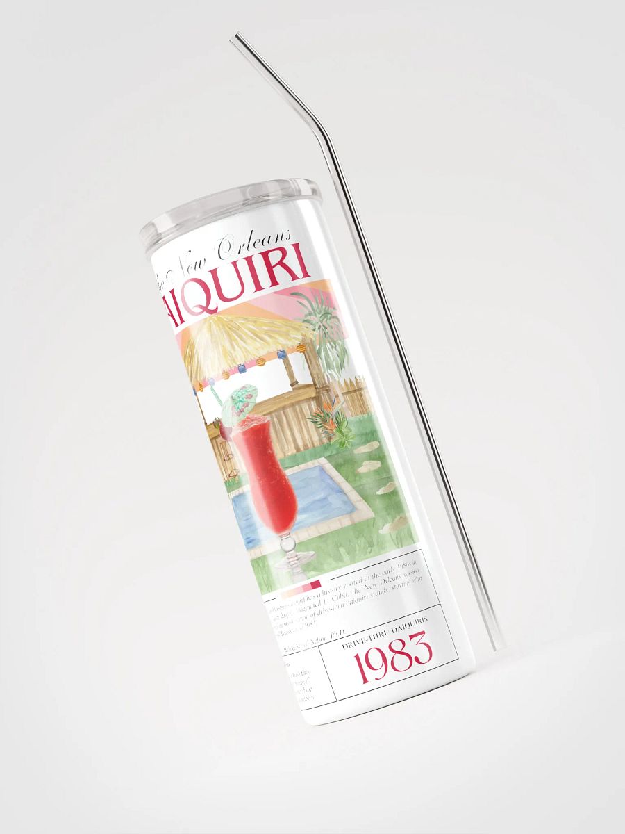 NEW ORLEANS DAIQUIRI TUMBLER - WHITE product image (3)