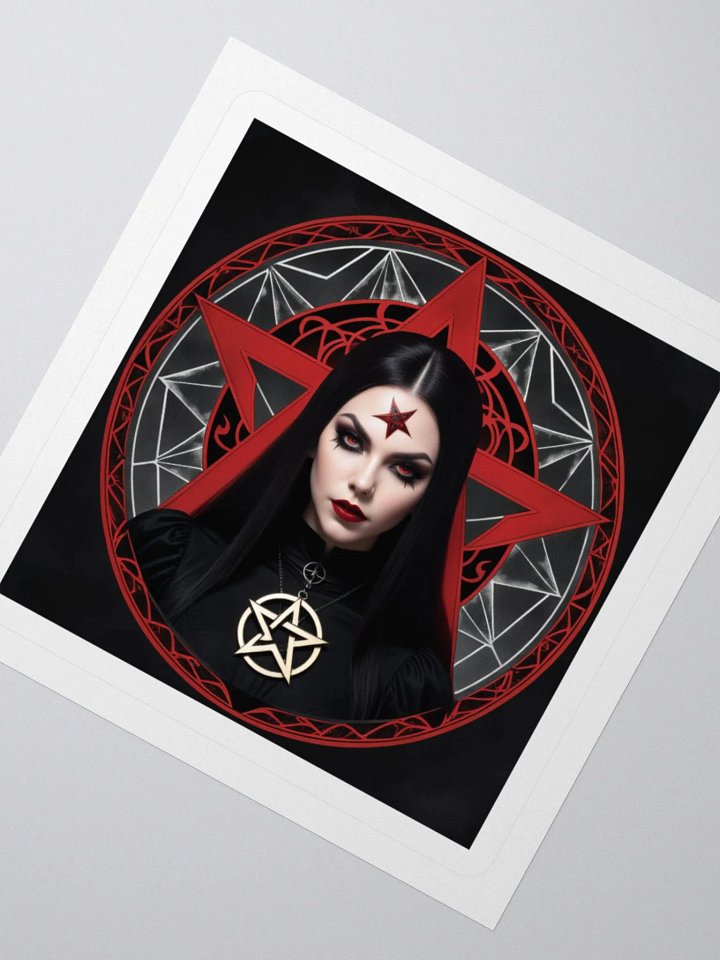 Gothic Vamp Pentagram Stickers product image (2)