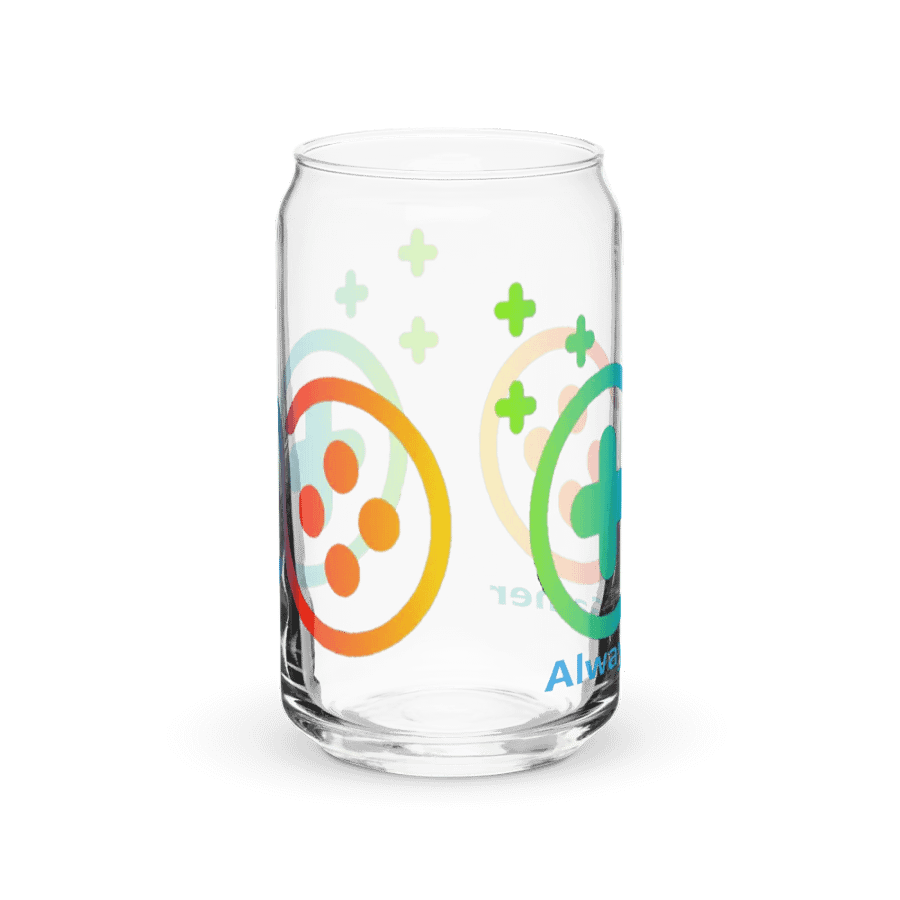 Alwayz A Gamer Glass Mug with lid product image (10)