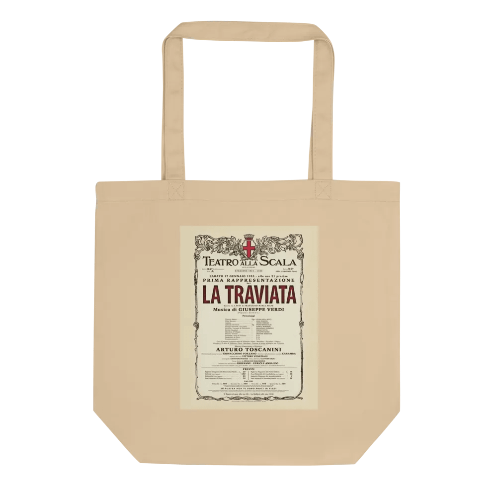 Vintage-Style La Scala La Traviata Tote Bag product image (1)