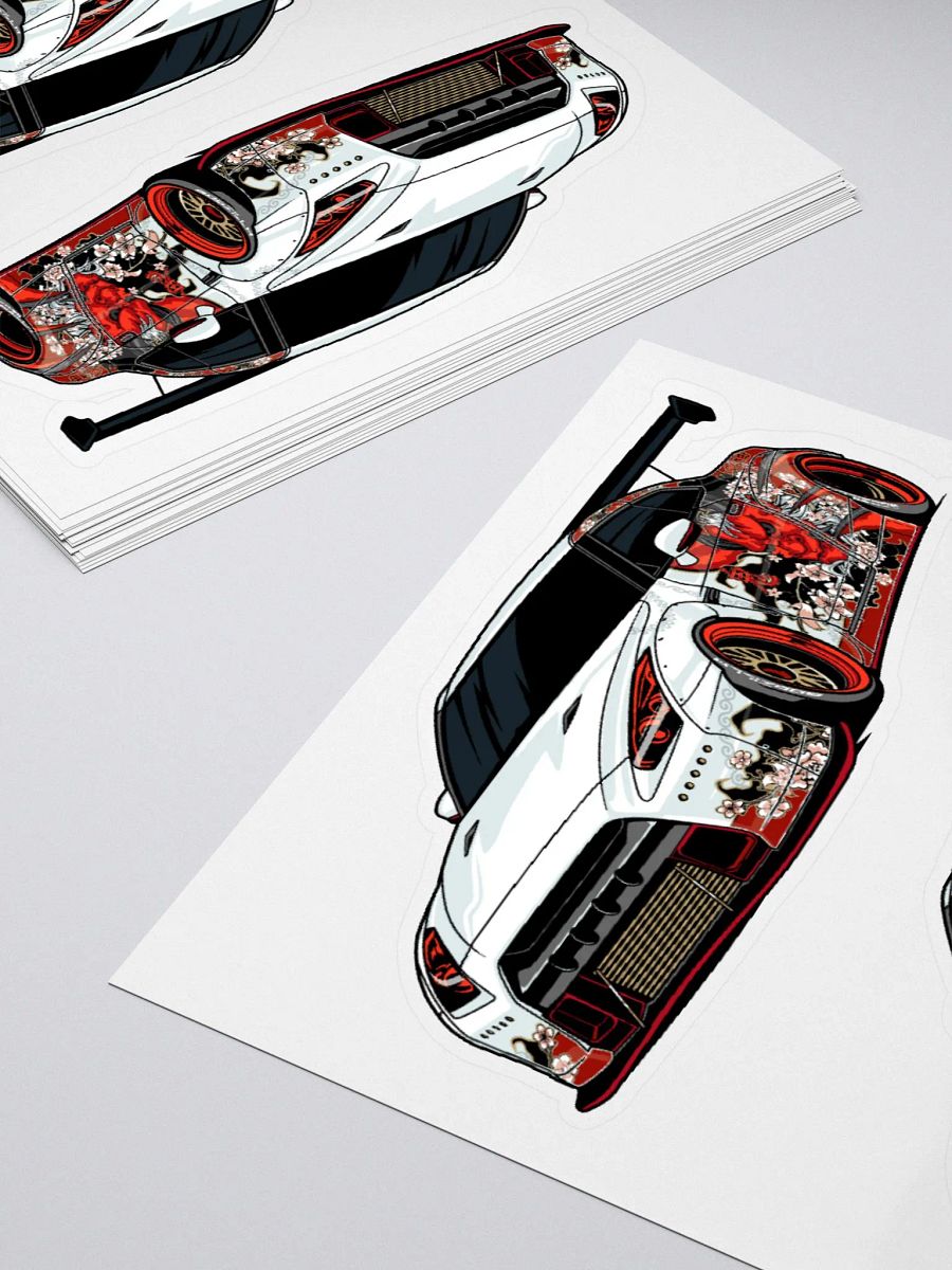 Oni R35 Nissan GT-R Sports Car Stickers product image (4)