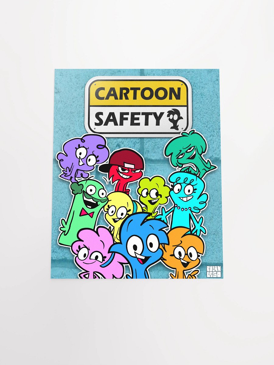 Cartoon Safety Poster product image (4)