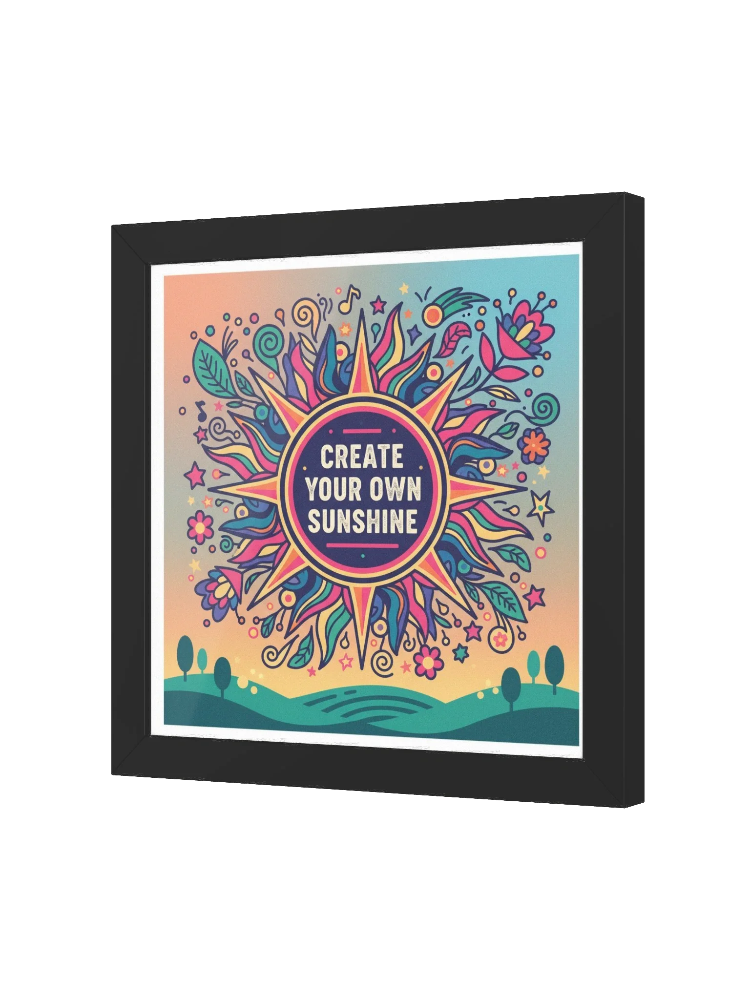 Radiant Sunshine Framed Poster product image (7)