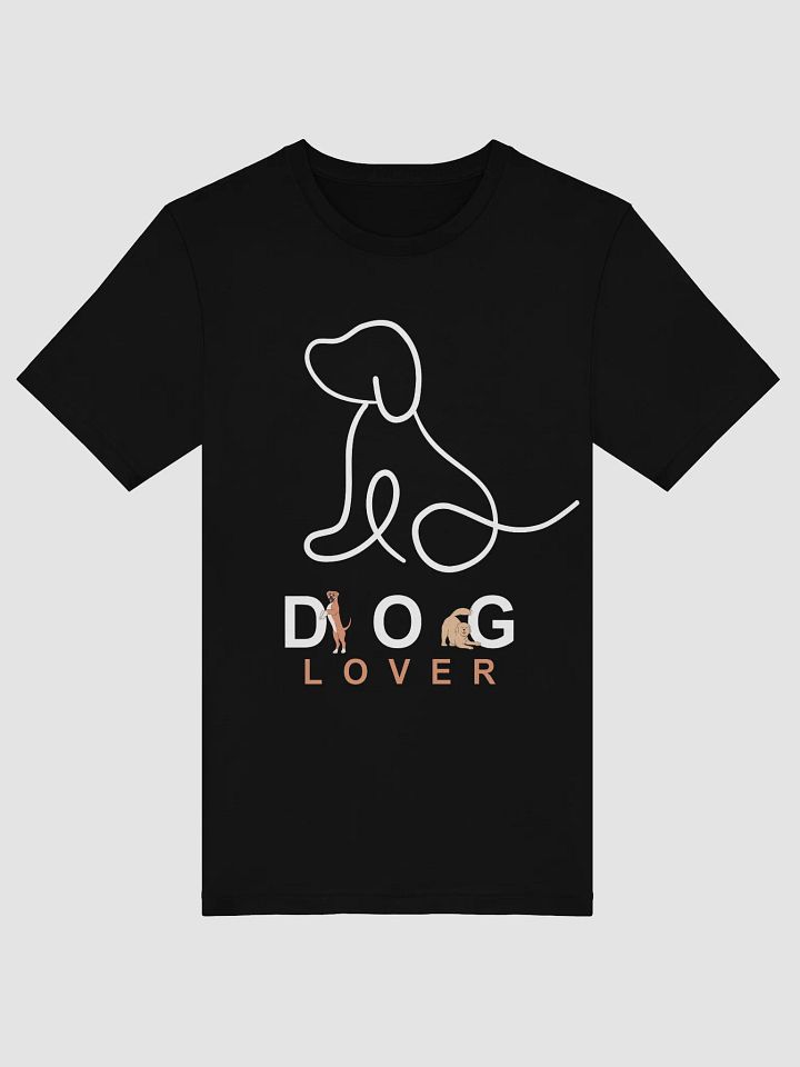 Dog Lover Vibes – Paws & Love Tee product image (1)