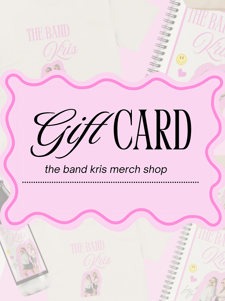 The Band Kris Gift Card product image (1)