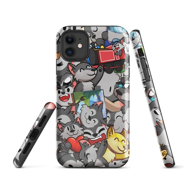 Emote Spam iPhone Case product image (1)