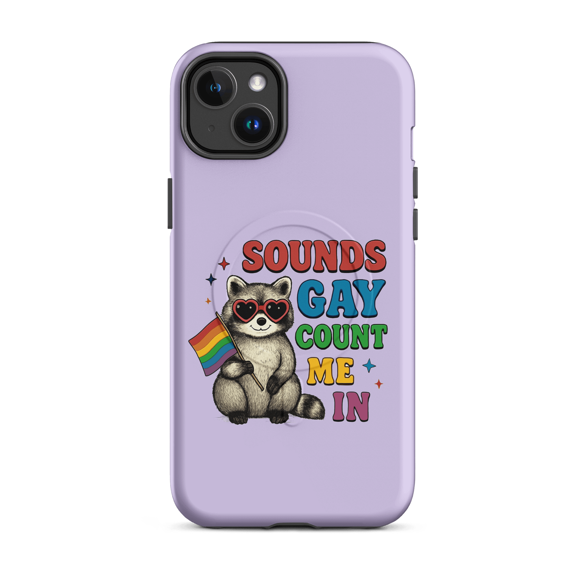 Pride Raccoon iPhone Case product image (18)