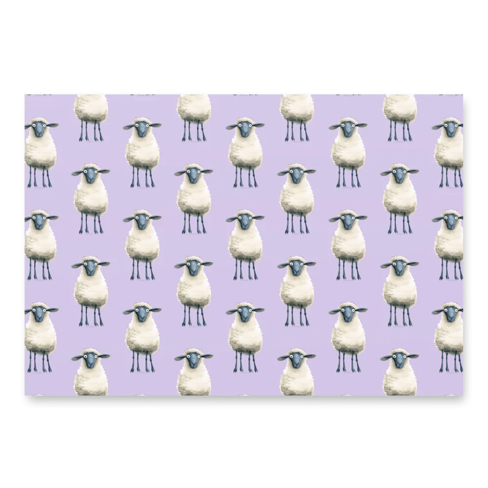 Quirky Sheep Wrapping paper product image (1)
