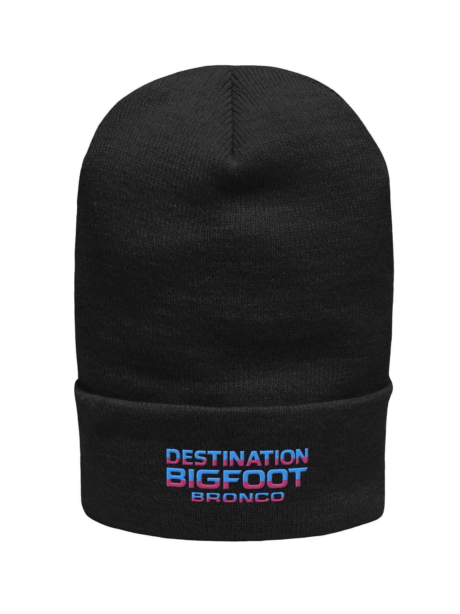 2025 Bronco Beach Bash Ocean City / Destination Bigfoot Bronco Collab | Full Send Cuffed Beanie (Multiple Colors Available) product image (6)