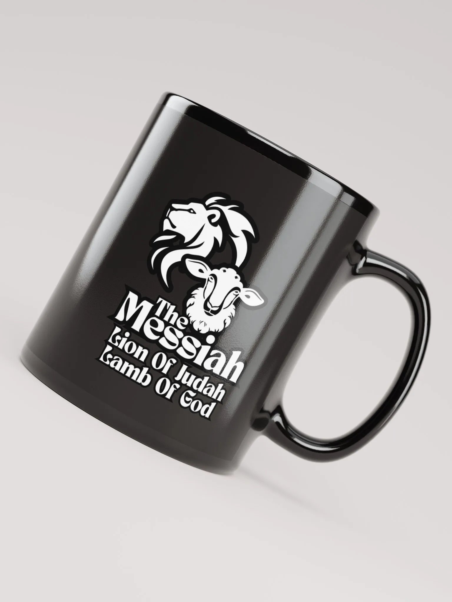 Lion of Judah, Lamb of God Black Mug product image (4)