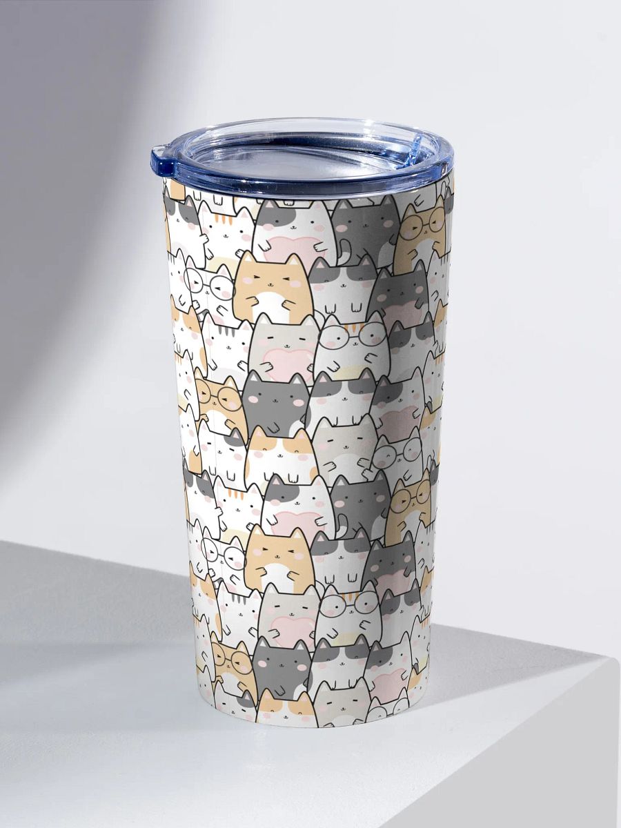 Tumbler - Cats pattern product image (2)