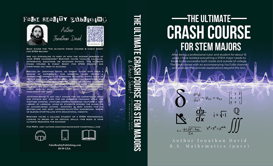 The Ultimate Crash Course & Cheat Sheet for STEM Majors with BONUS PDF Access to All FIction and Nonfiction Titles product image (1)