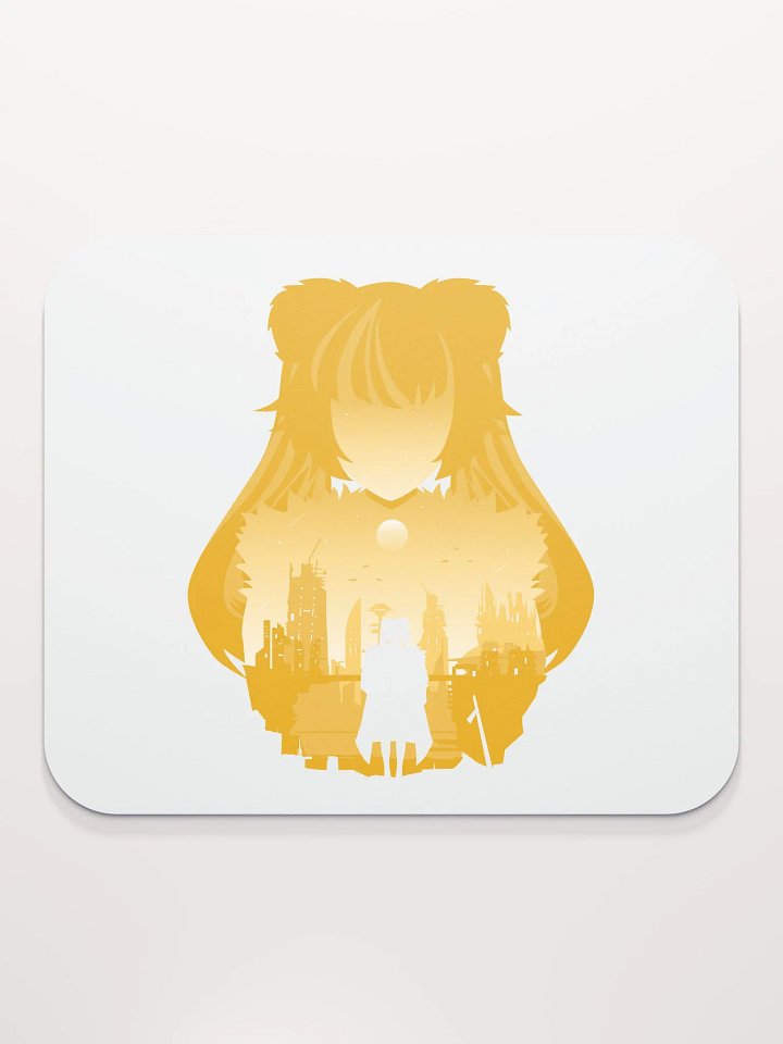 Silhouette Mousepad White product image (1)