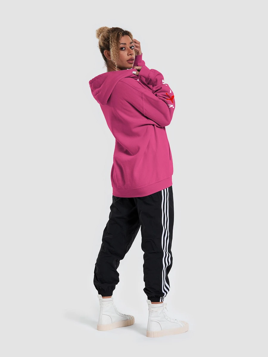 Dawkins Hoodie with Badges and Sleeve (Pink) product image (6)